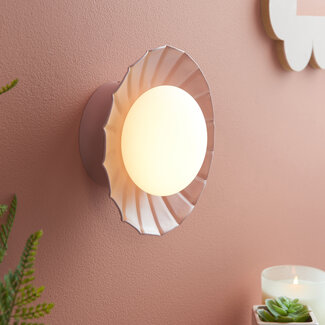 Aphrodite 16cm Rechargeable Wall Light Pink