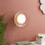 Aphrodite  16cm Rechargeable Wall Light Pink