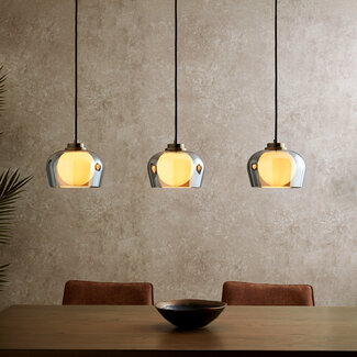 Morticia 3 Light Diner Fitting
