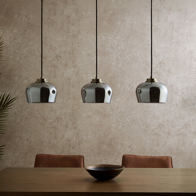 Morticia  3 Light Diner Fitting