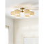 Matto  6 Light Semi Flush