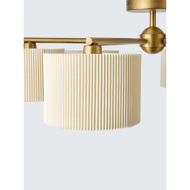 Matto  6 Light Semi Flush