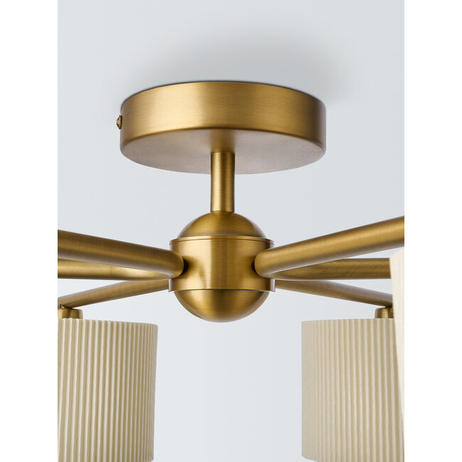 Matto  6 Light Semi Flush