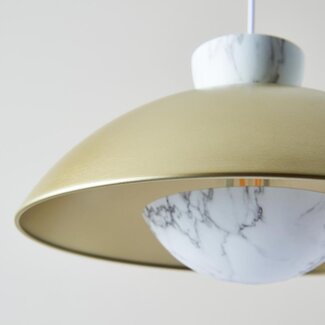 Evie Easy Fit Pendant Marble
