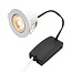 Tilt Downlight Brushed Nickel IP65 fire rated downlight