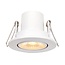 Tilt Downlight Brushed Nickel IP65 fire rated downlight
