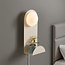 Darton Shelved Wall Light Taupe Elements