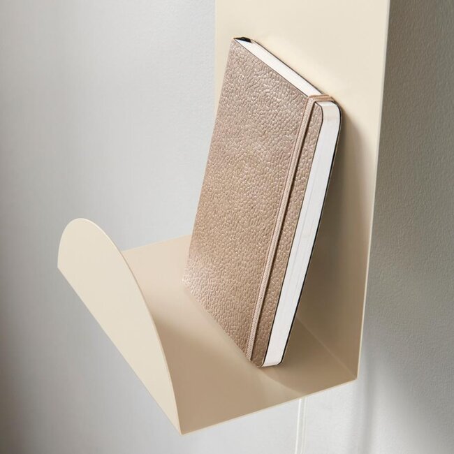 Darton Shelved Wall Light Taupe Elements