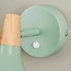 Wulster 1lt Wall Push Switch Green