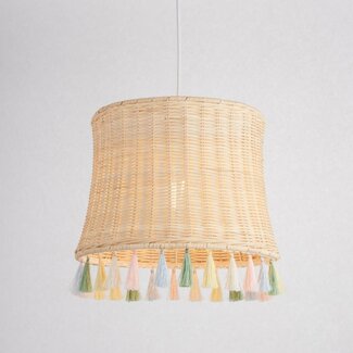 Gala 1lt Pendant easyfit Natural Rattan