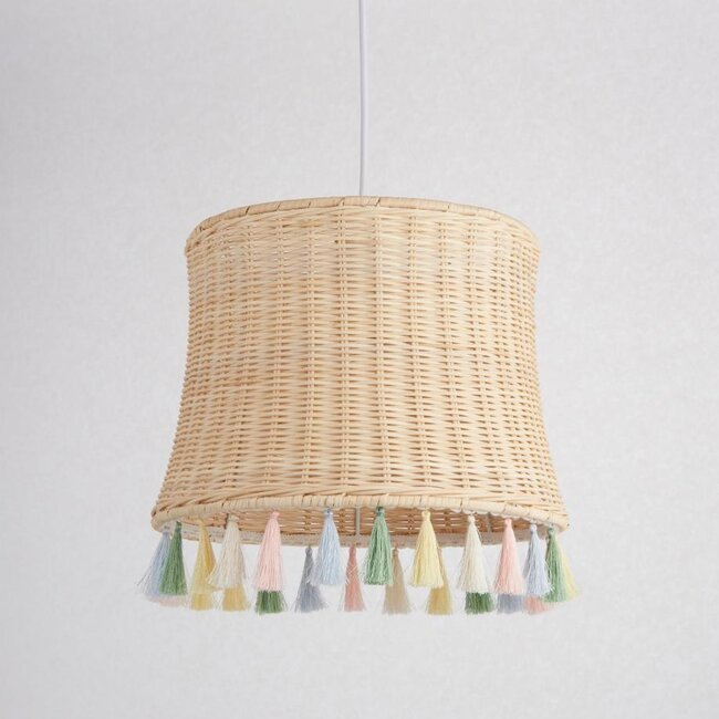 Gala 1lt Pendant easyfit Natural Rattan