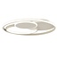 Brilliant Runda LED ceiling light 50cm beige
