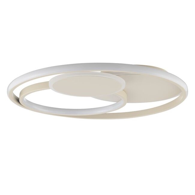 Brilliant Runda LED ceiling light 50cm beige