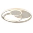 Brilliant Runda LED ceiling light 40cm beige