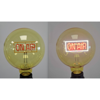 On Air Light Bulb Clear