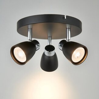 Mayor 3lt Spot Matt Black and Chrome