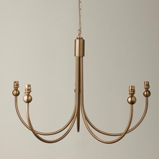 Santiago 5lt Arm Pendant - Br Aged Brass