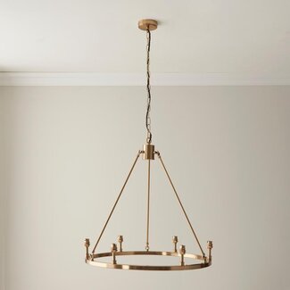 Chester6lt Pendant Aged Brass B22