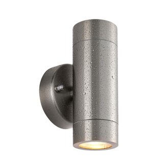 Palin 2lt Wall Marine Grande IP65 7W Brushed Stainless Steel