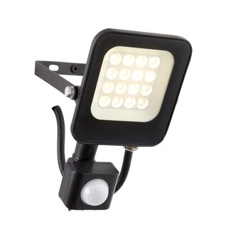 Guard PIR Override IP65 10W LED 4000K 900LM MATT BLACK