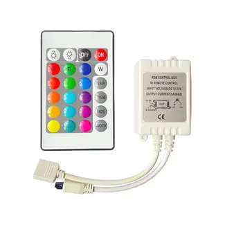 Ener-J RGB Mini Controller with 24 button IR Remote for T483