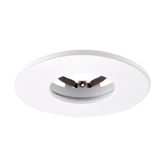 Saxby ShieldONE 75 Bezel Fixed  White