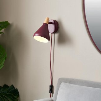 Wulston Plug in wall Mulberry