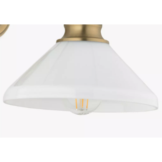 Tula - Bar Pendant, Semi Flush, Table, Wall - Gloss Opal White Shade