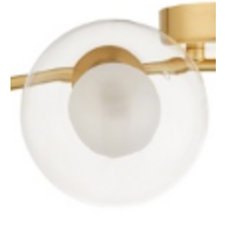 Eliza Clear Glass G9 120mm