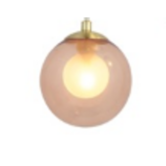 Eliza Pink Glass G9 120mm