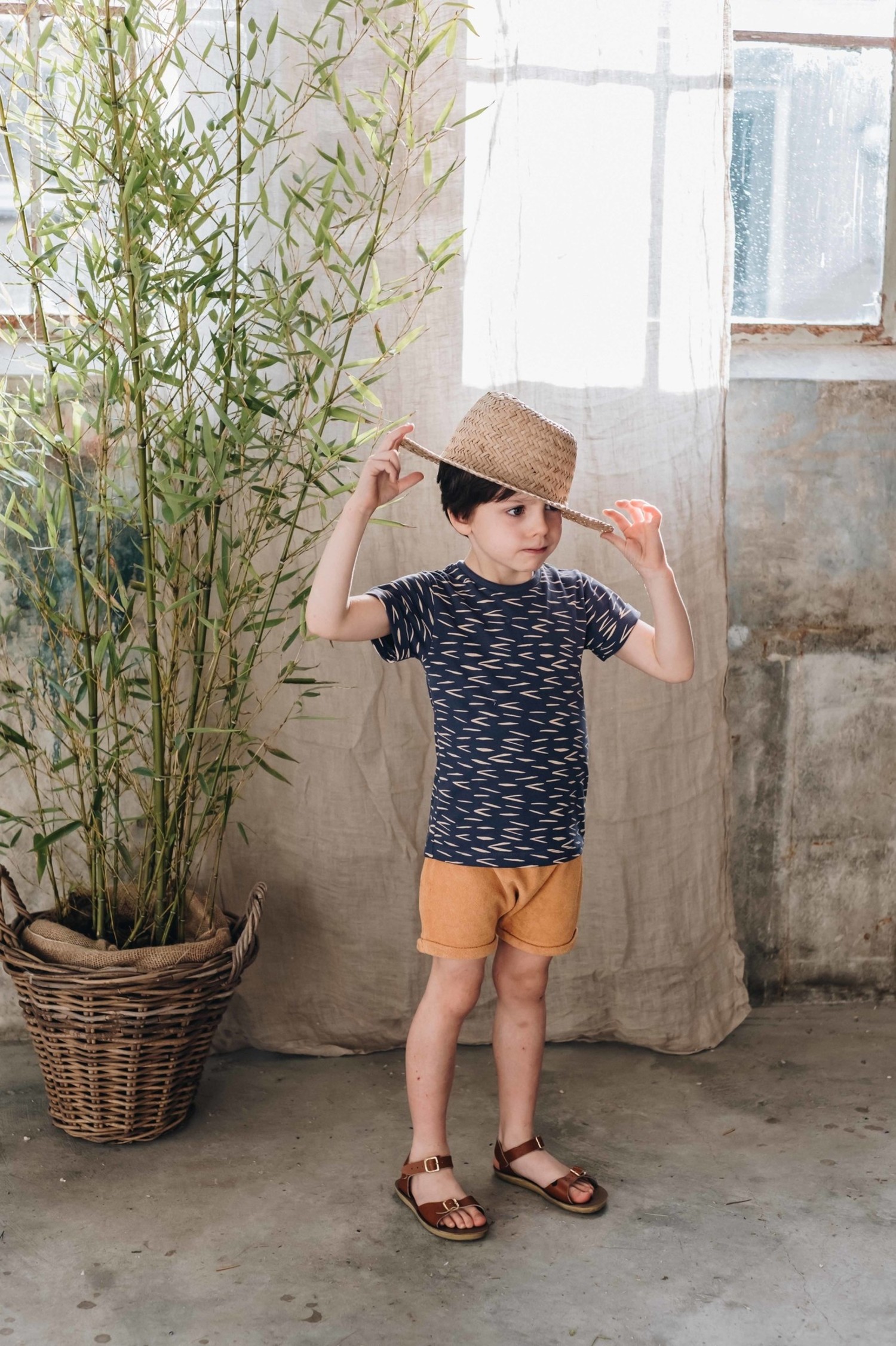 T-shirt Zig Zag - Royal Blue - Blossom Kids