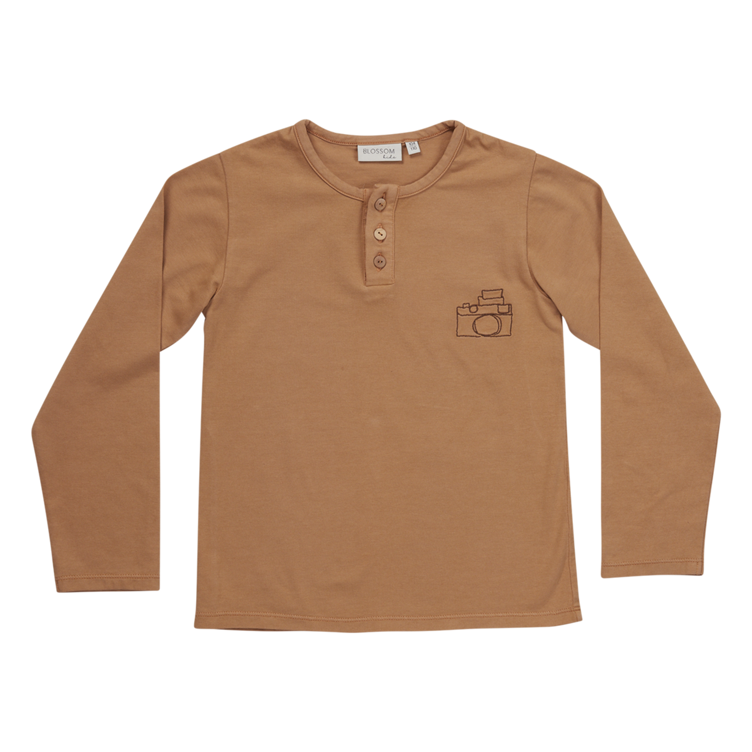 brown long sleeve top child