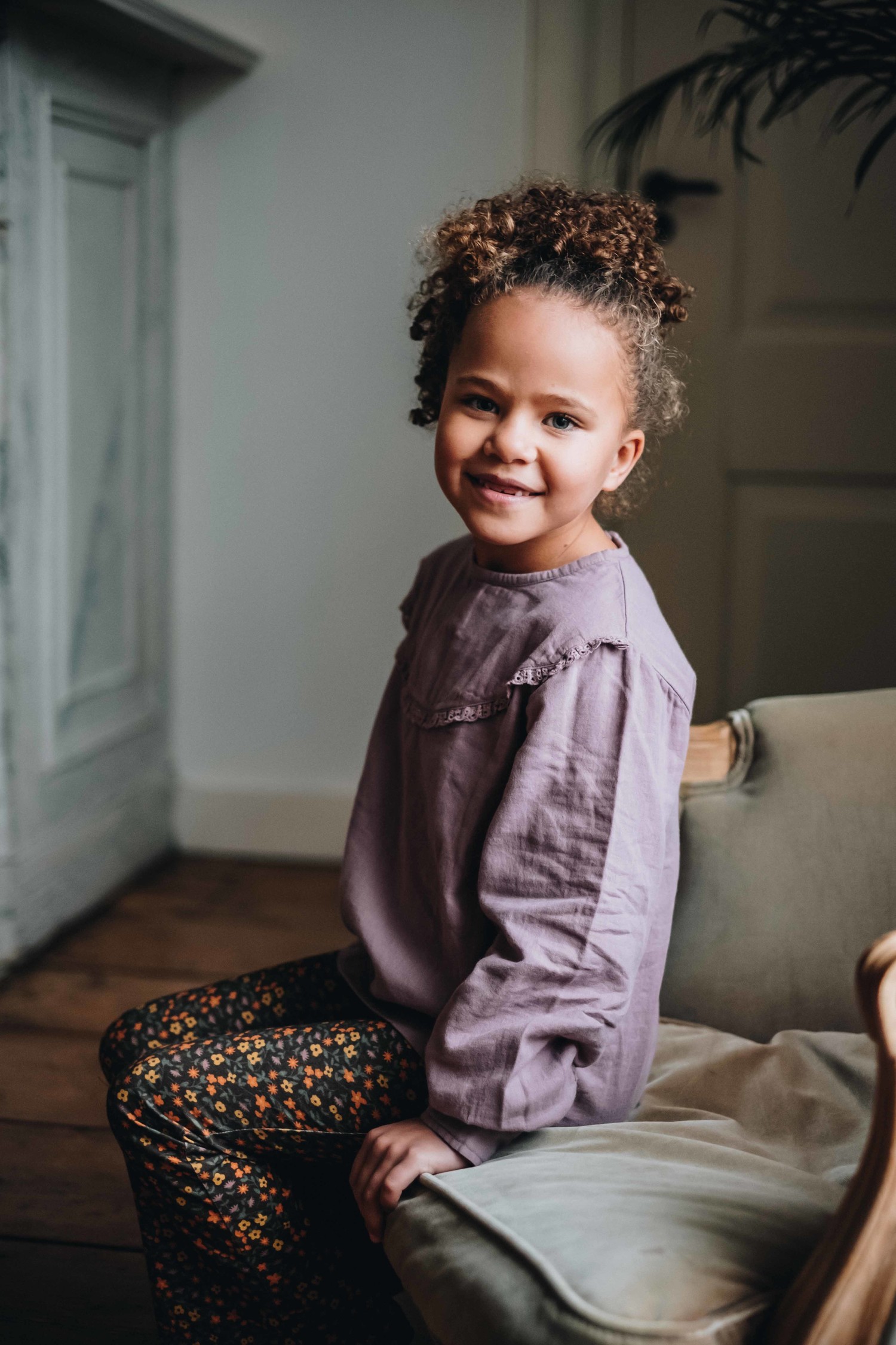 Child's flared shop trousers