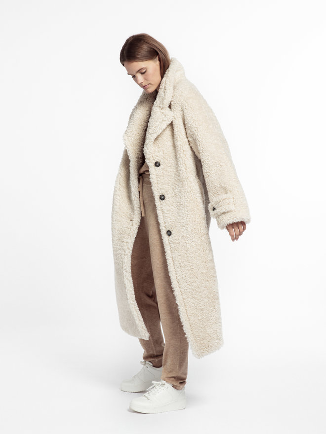 ba&sh teddy coat