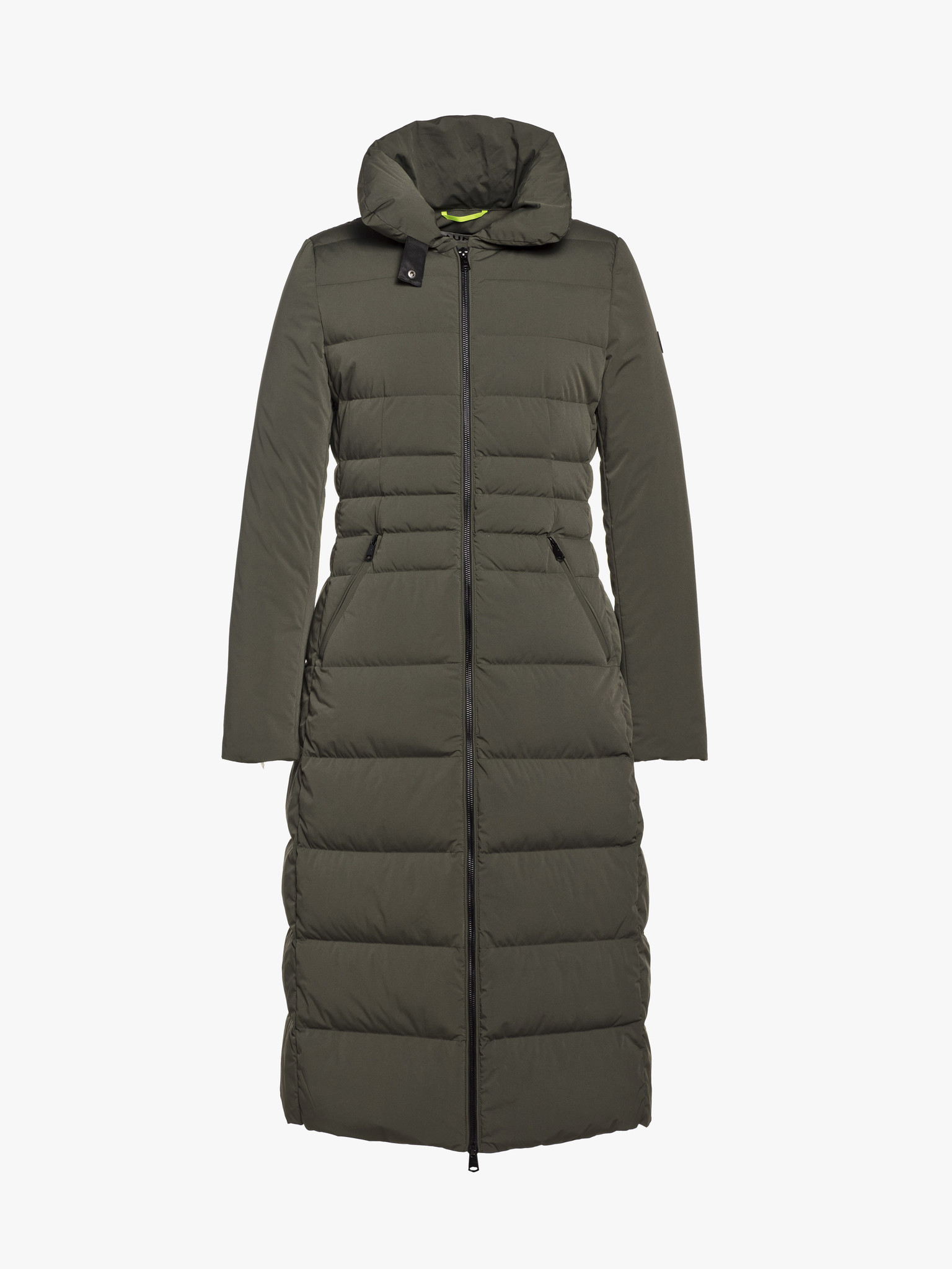 forest green winter coat