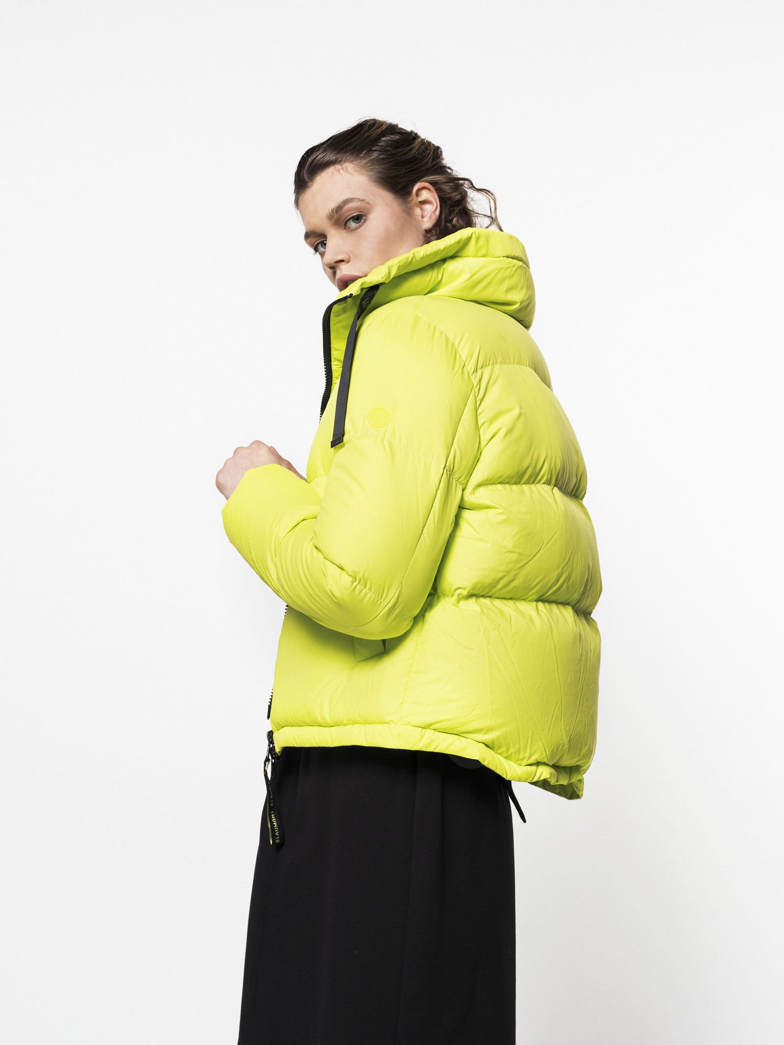 lime green puffer