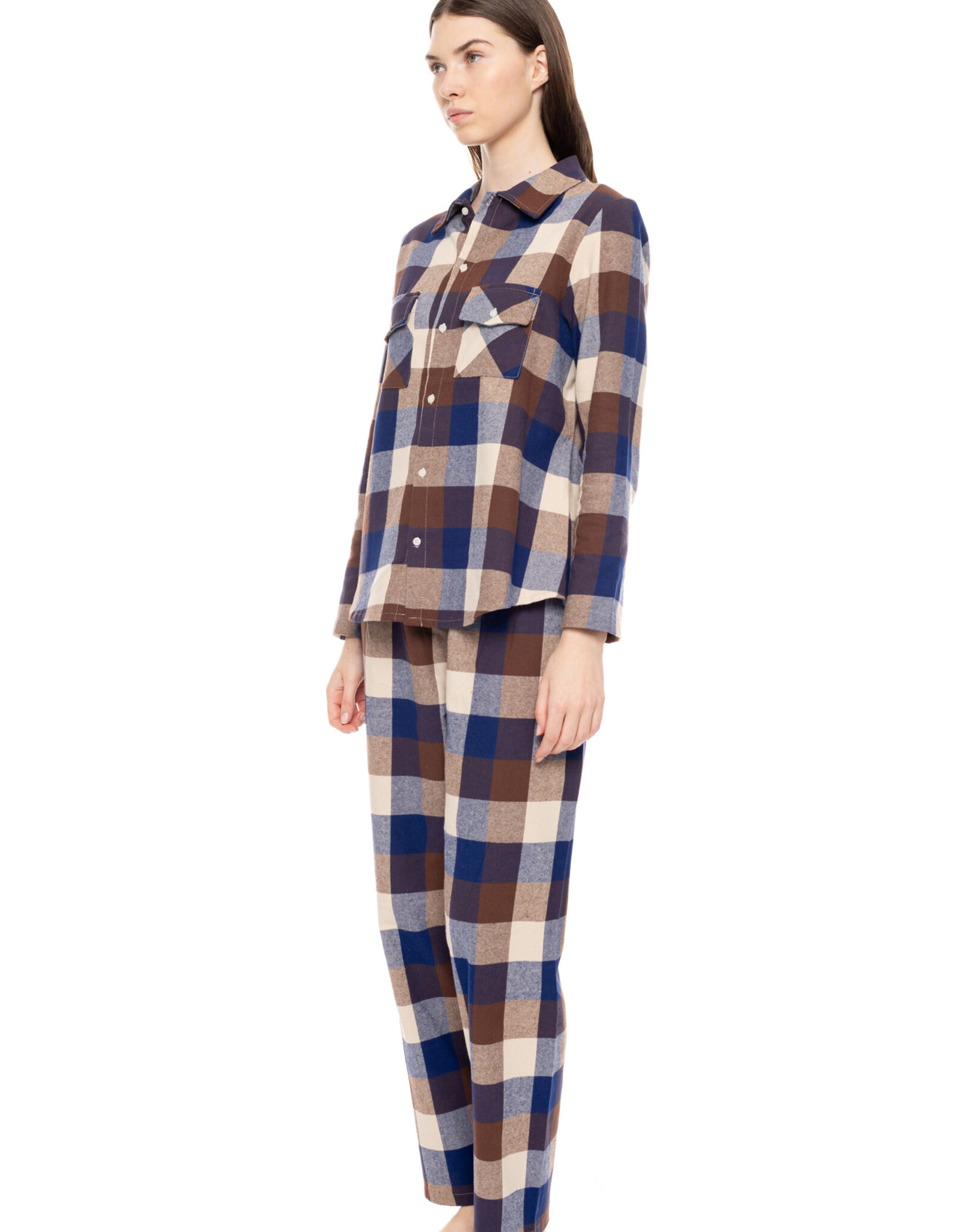 Pink Label Pyjama met knopen w1693