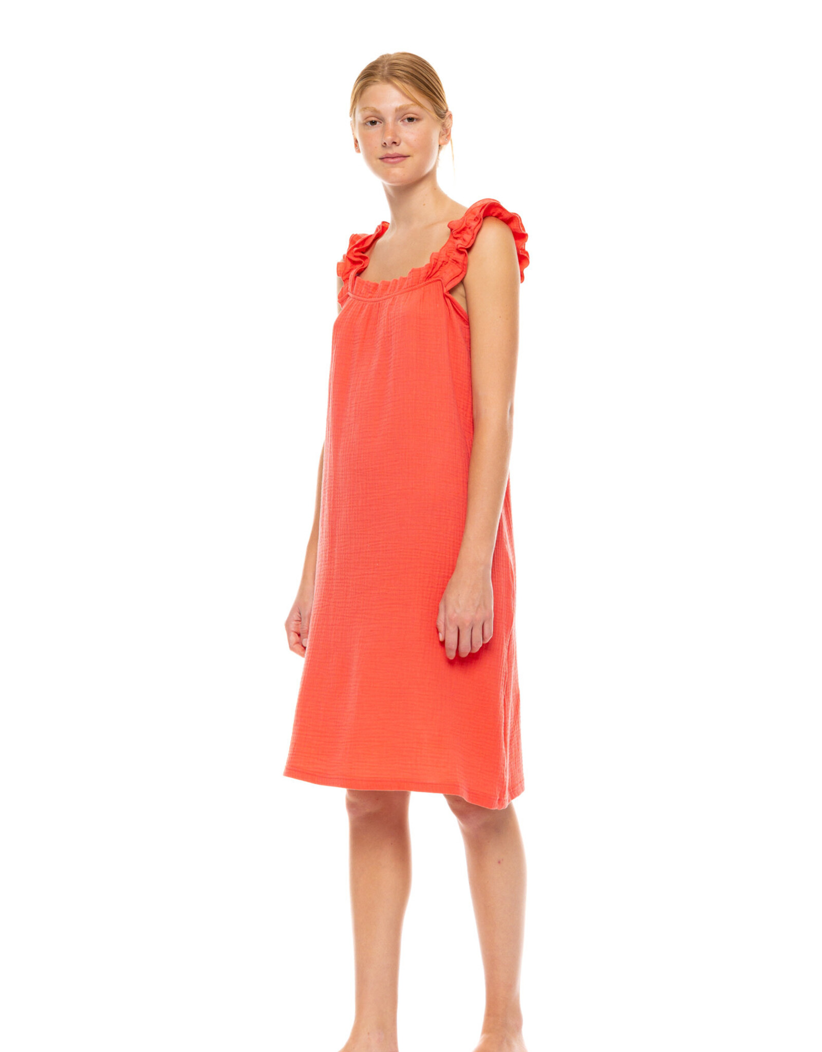 Pink Label Wit slaapkleed S1426