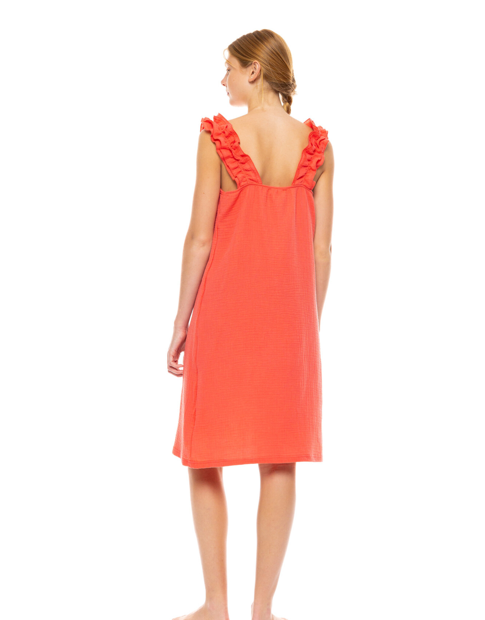 Pink Label Wit slaapkleed S1426