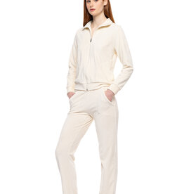 Pink Label Homewear velvet stripes