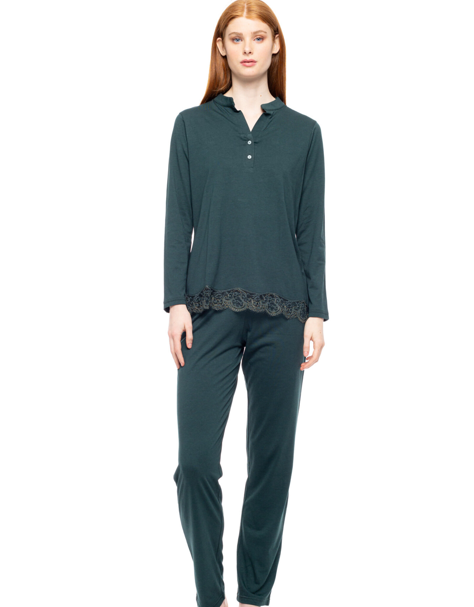 Pink Label Pyjama night lovers solid w1756