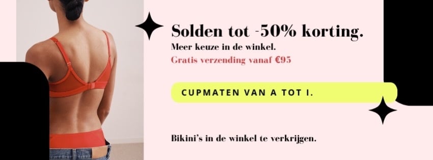 Solden Lingerie, badmode en nachtmode