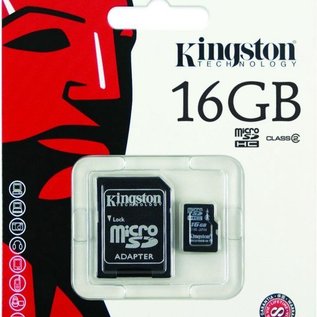 MicroSD 16GB + adapter
