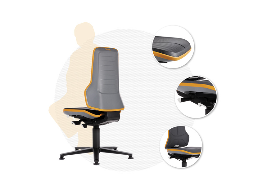 Bimos ESD Neon 1 Werkstoel