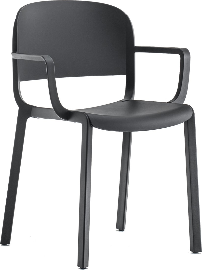 DOME 265 - KUNSTSTOF SCHOOLSTOEL MET ARMLEGGERS