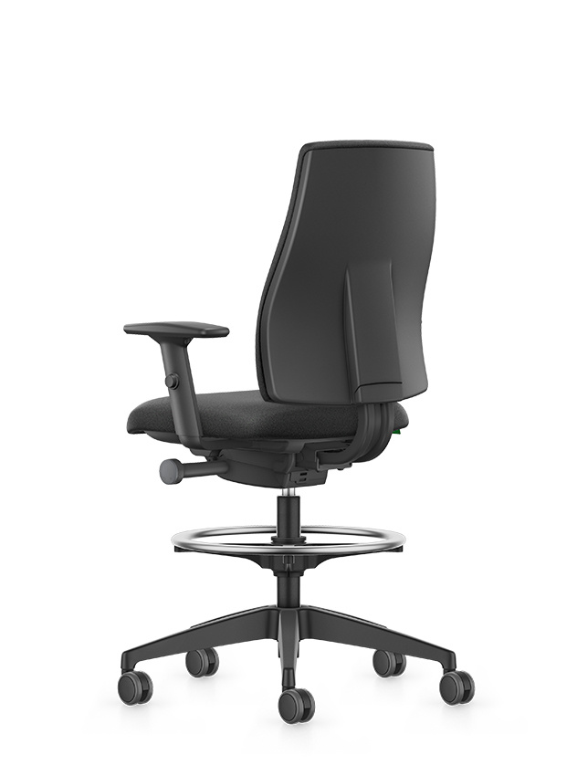 Se7en Anne's Counter LX001 Comfort Baliestoel Zwart