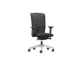 LX212 Se7en bureaustoel met netbespannen rug