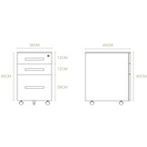 Euroseats ladeblok met hangmappenlade