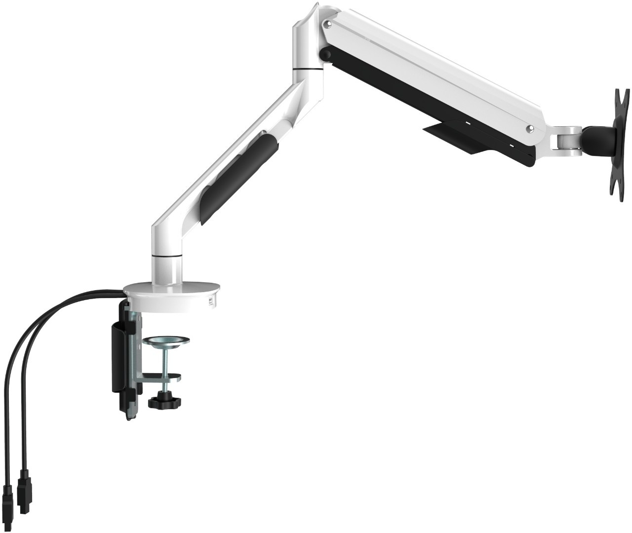 Euroseats enkele monitorarm incl. USB poorten