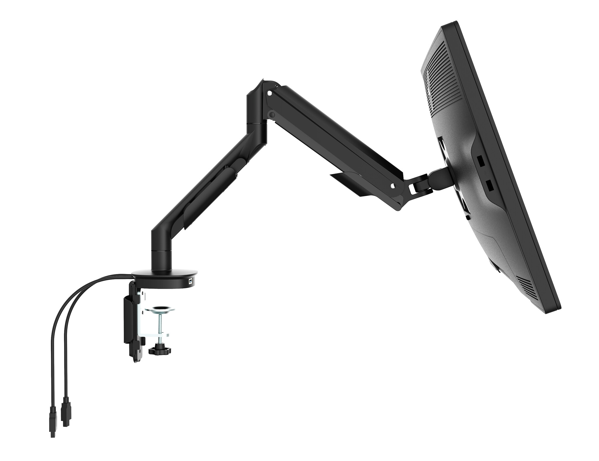 Euroseats enkele monitorarm incl. USB poorten